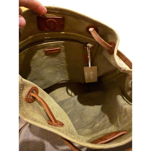 Madewell Khaki Canvas  Backpack